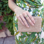 Issa London Palm Print Dress