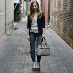 Pied a Terre Imperia Wedge Boden Breton Stripe Tee