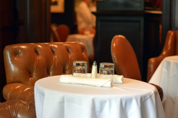 RL Restaurant Chicago Leather Chairs