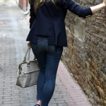 Smythe Blazer and J Brand Jeans Back