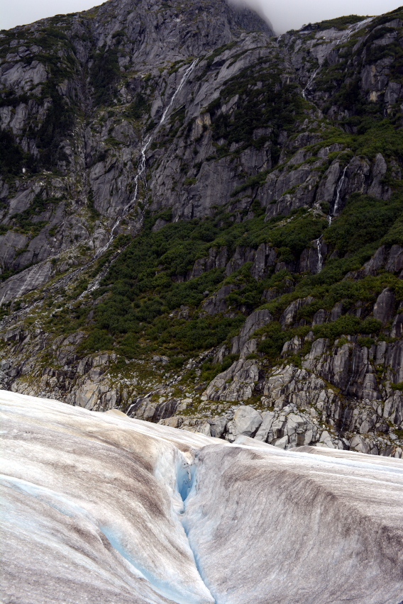 Herbert Glacier Waterfall