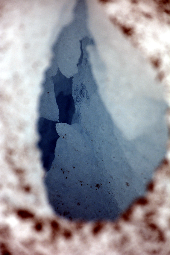 Mendenhall Glacier Hole Zoom