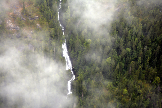 Misty Fjords National Park Waterfall