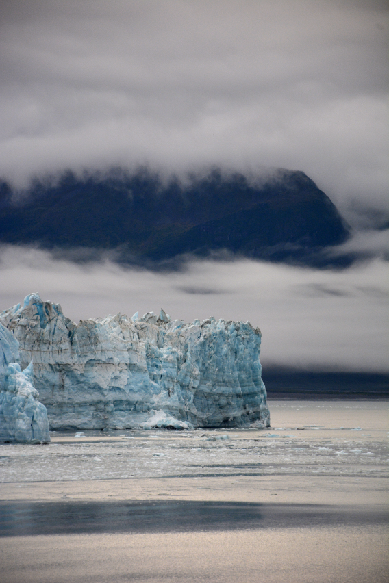 Vertical Alaska Hubbard Glacier