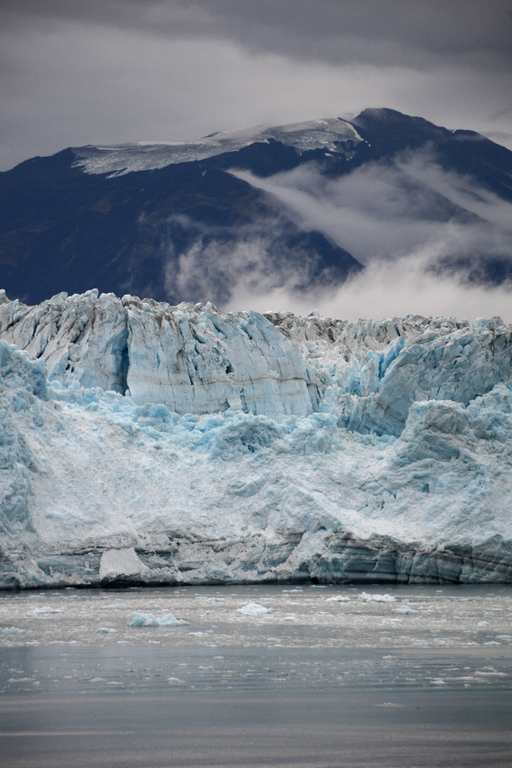 Vertical Hubbard Glacier