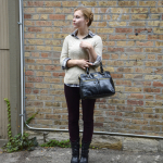 Autumn Burgundy and Plaid with Modalu Pippa Bag