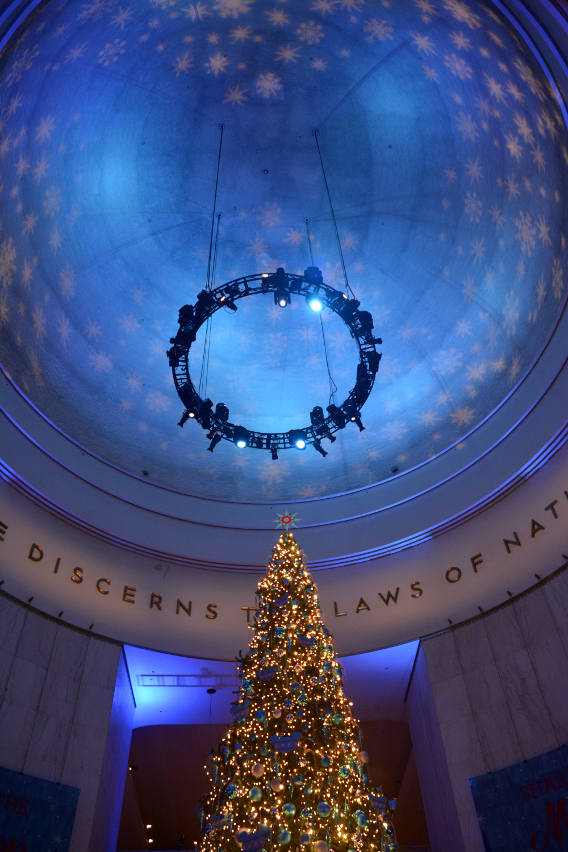 Disney Christmas Tree at the Museum of Science and Industry 2014