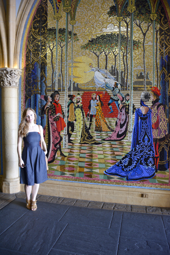 Mosaics in Cinderella's Castle