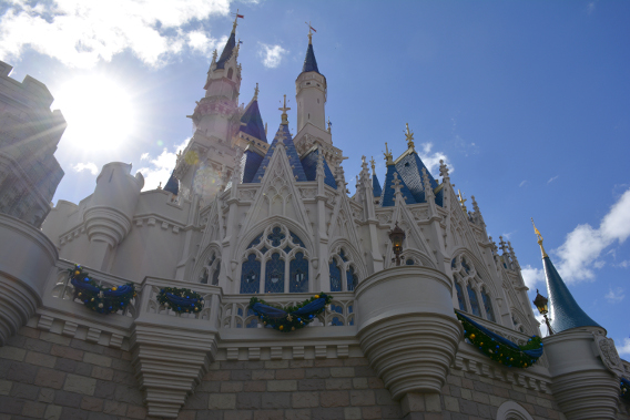 Christmas at Cinderella's Castle