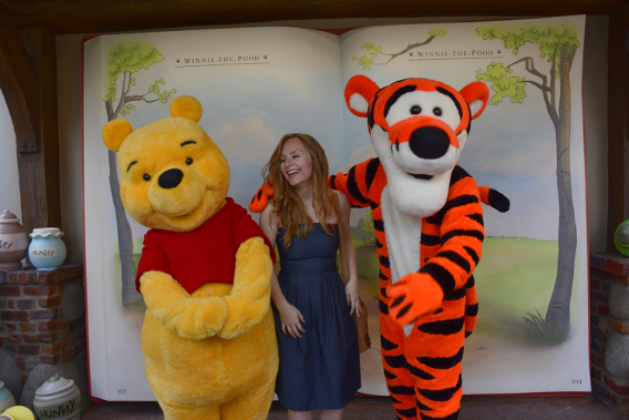Sed Bona with Winnie the Pooh and Tigger 3