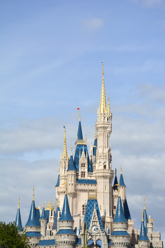 Cinderella's Castle at Orlando's Magic Kingdom