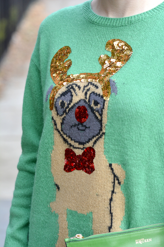 Christmas Pug Sweater 12