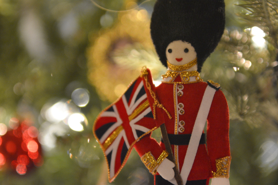 British Beefeater Christmas Ornament