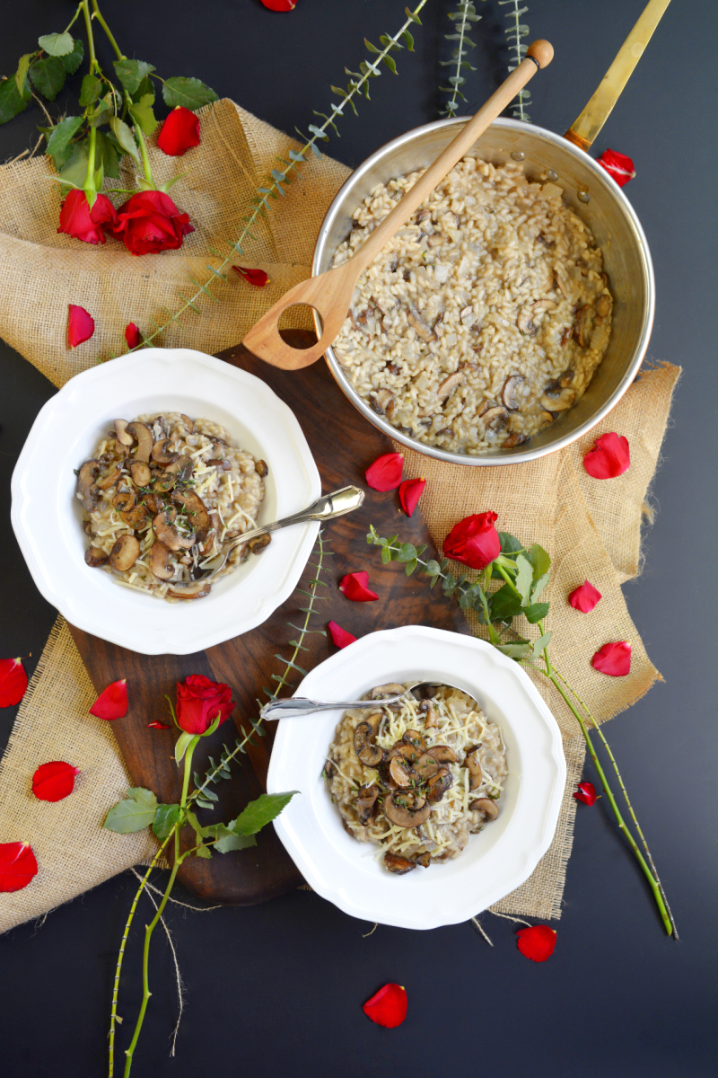 Black Truffle Mushroom Risotto Sed Bona