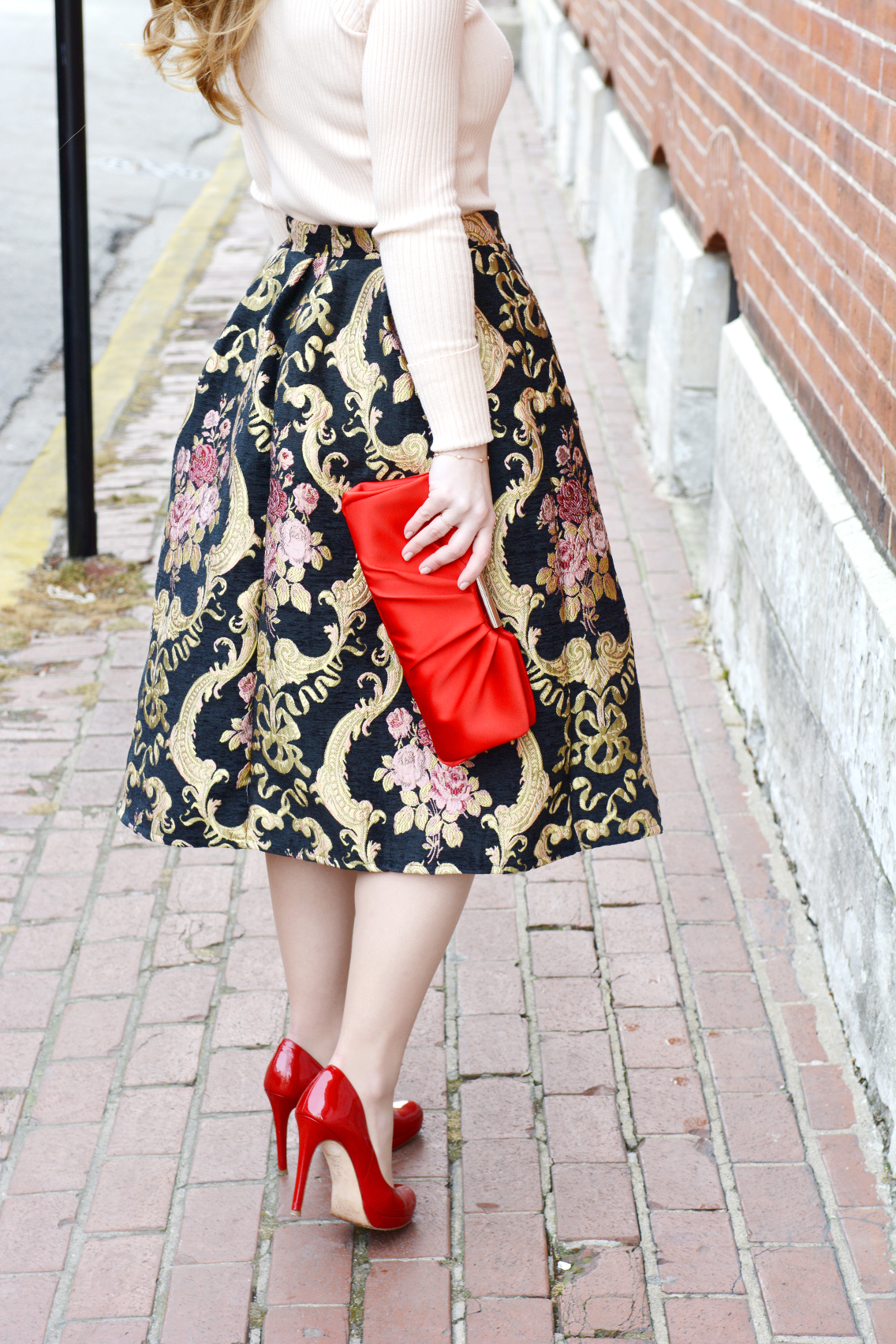 Rococo Rose Red Valentine's Day Outfit 14