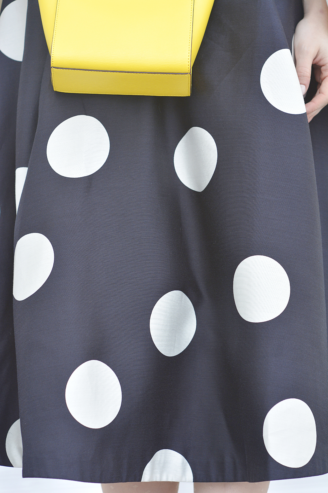 LK Bennett Polka Dot Midi Dress Spring 2015 37