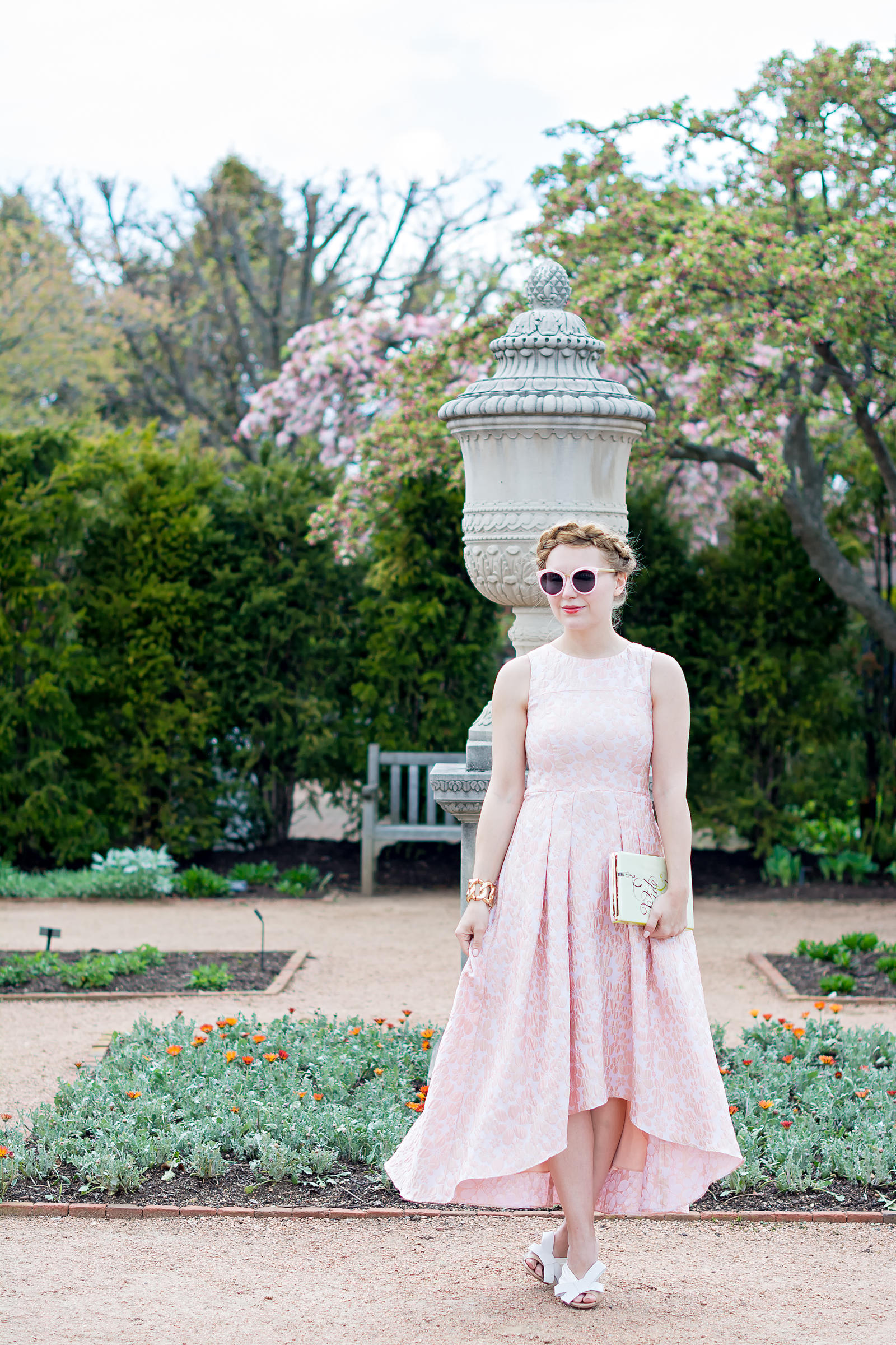 Pink Spring Look Inspiration Garden Miu Miu Kate Spade