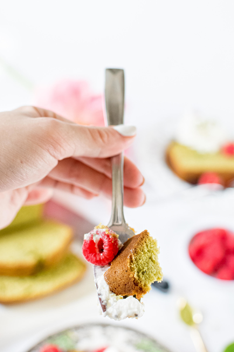 Matcha Green Tea Pound Cake Sed Bona