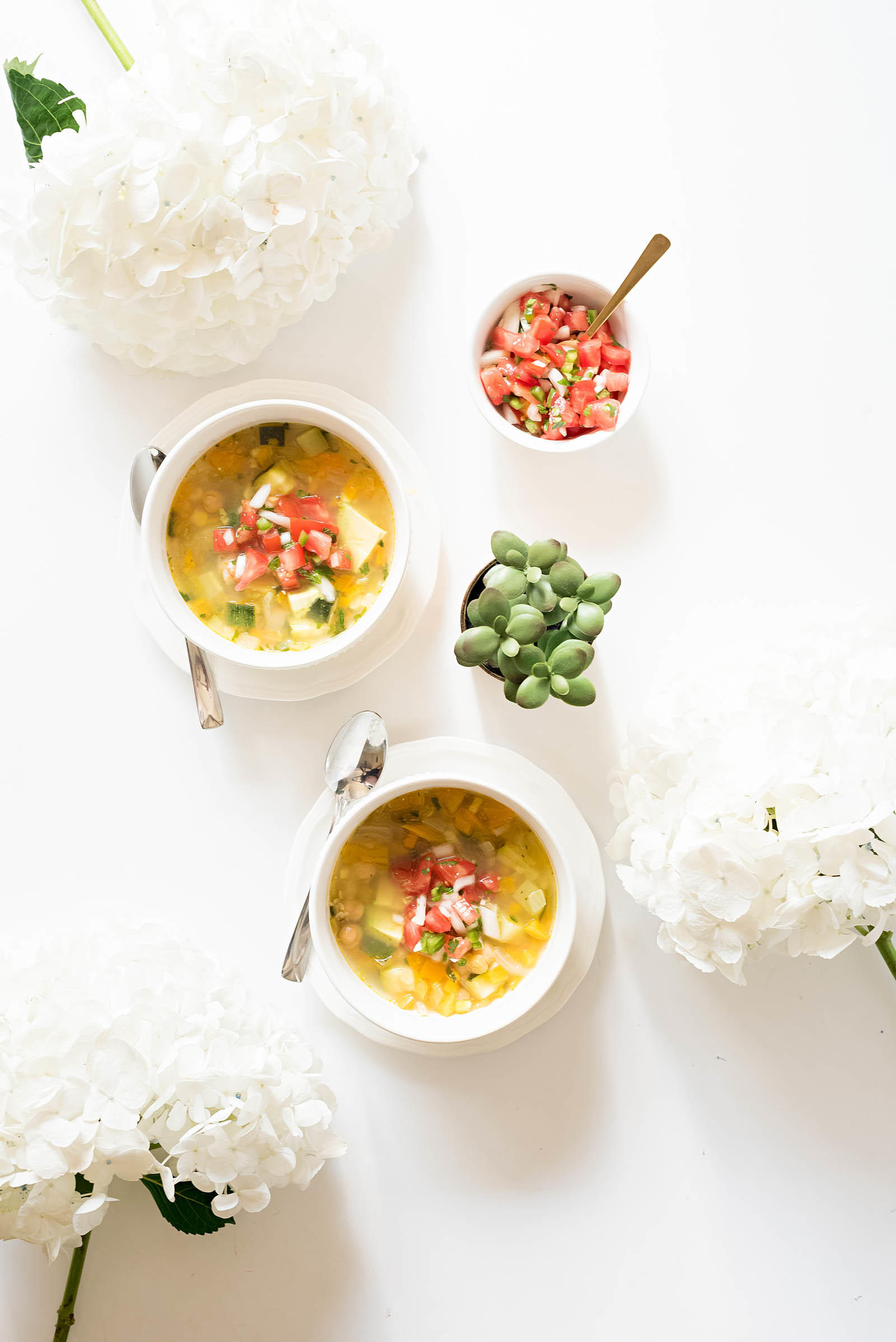 Vegetarian Tlalpeño Soup Recipe