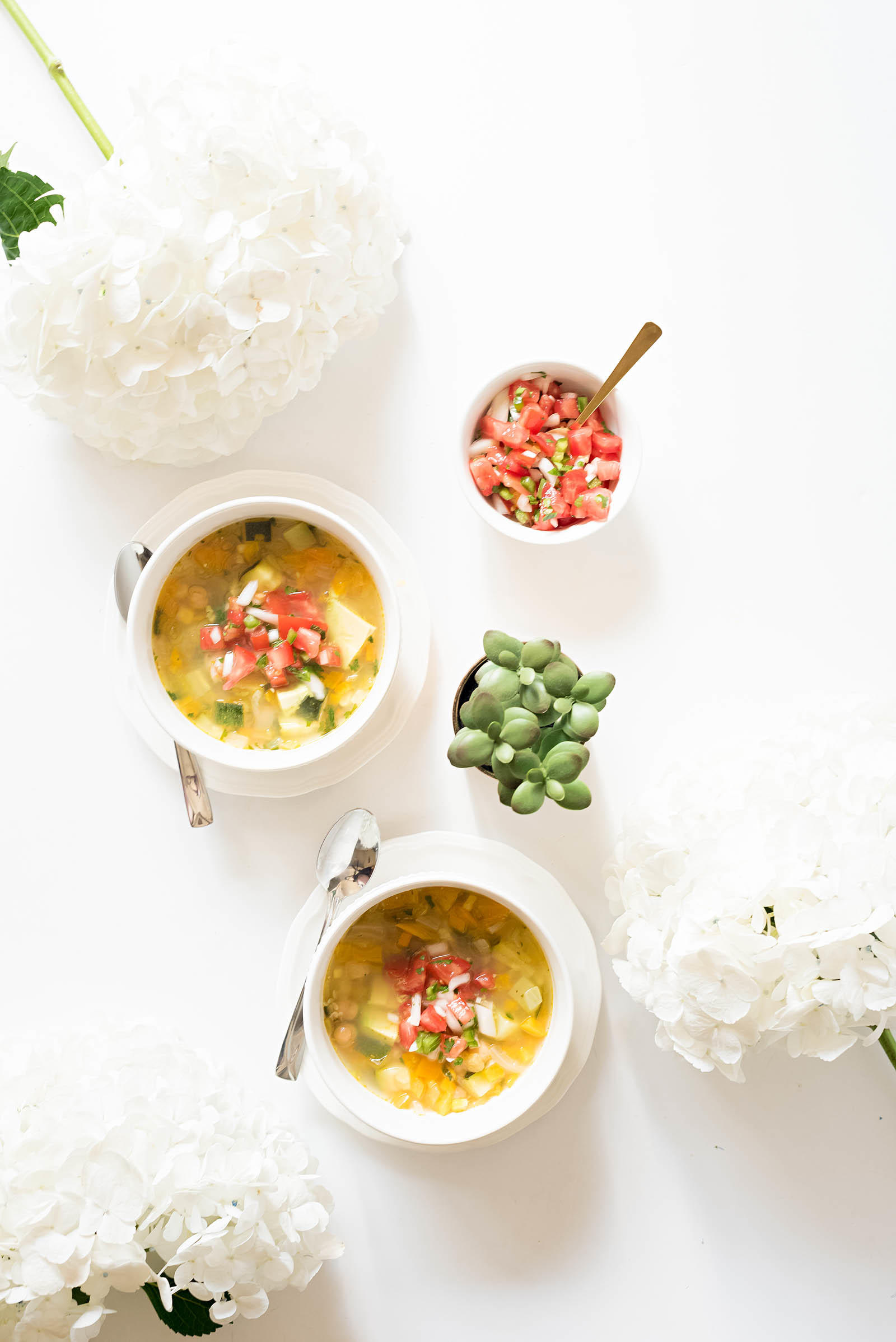 Vegetarian Tlalpeño Soup Recipe
