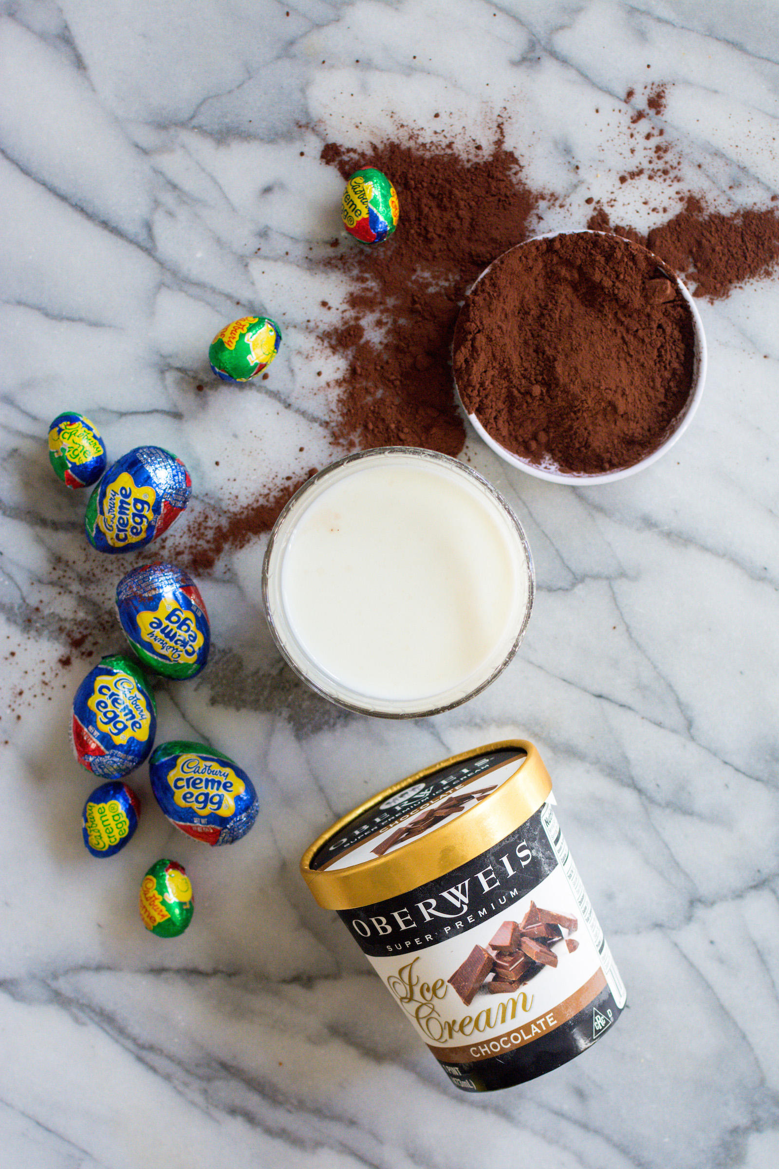 Cadbury Creme Egg Easter Milkshake Recipe