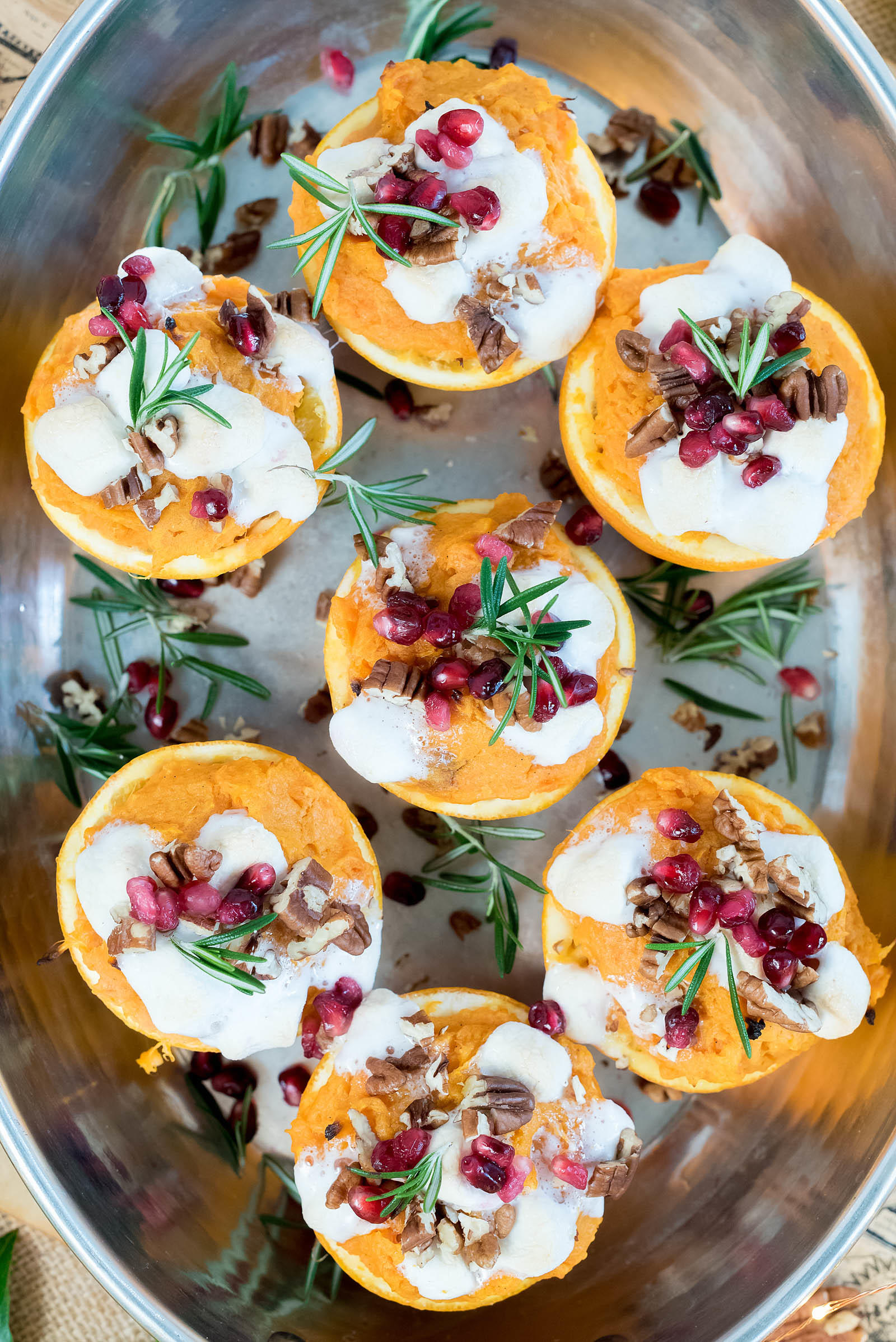 Sweet Potato Orange Cup Thanksgiving Recipe