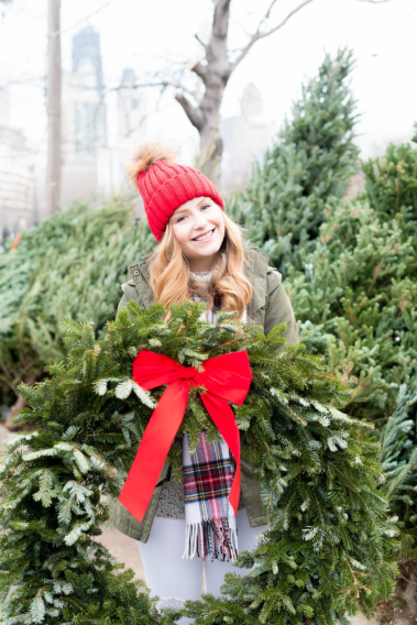Casual Holiday Plaid Sorel Christmas Tree Farm Outfit
