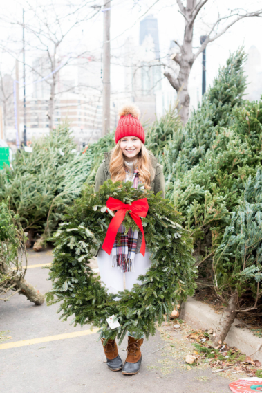 Casual Holiday Plaid Sorel Christmas Tree Farm Outfit