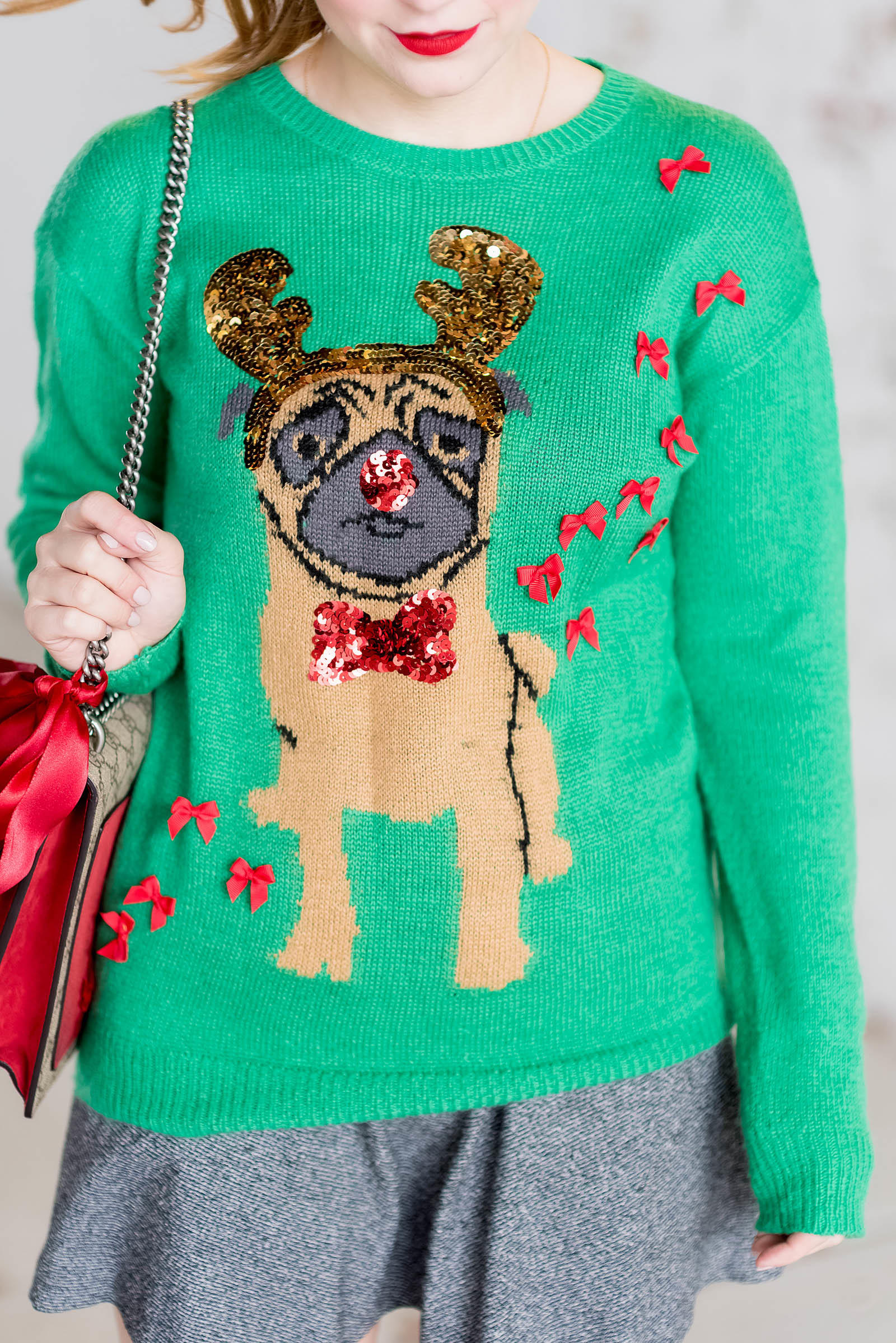 How to Style An Ugly Christmas Sweater