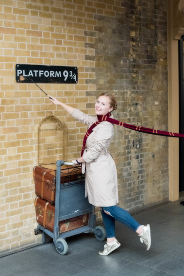 Platform 9 3/4 London King's Cross Station Harry Potter London