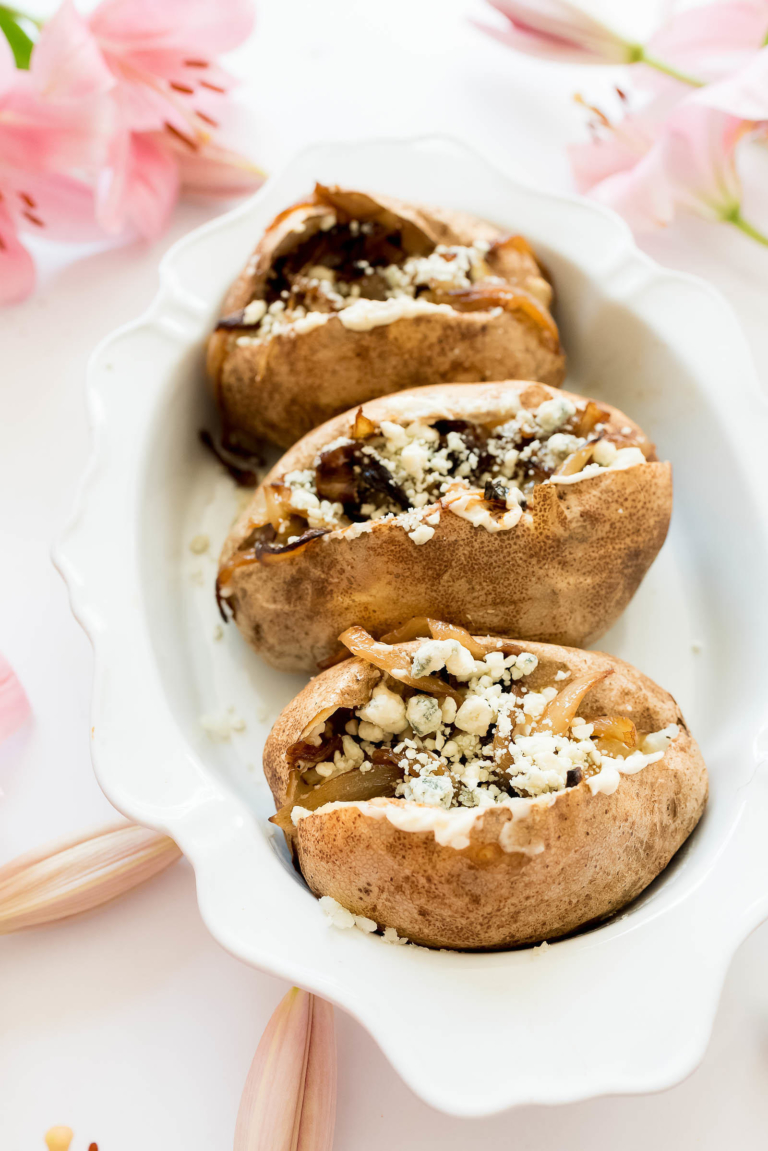 Irish Baked Potatoes for St. Patrick's Day - Sed Bona