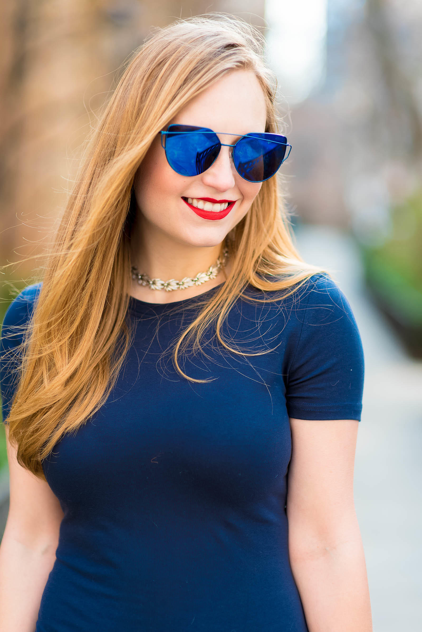 Navy Office Outfit Inspiration