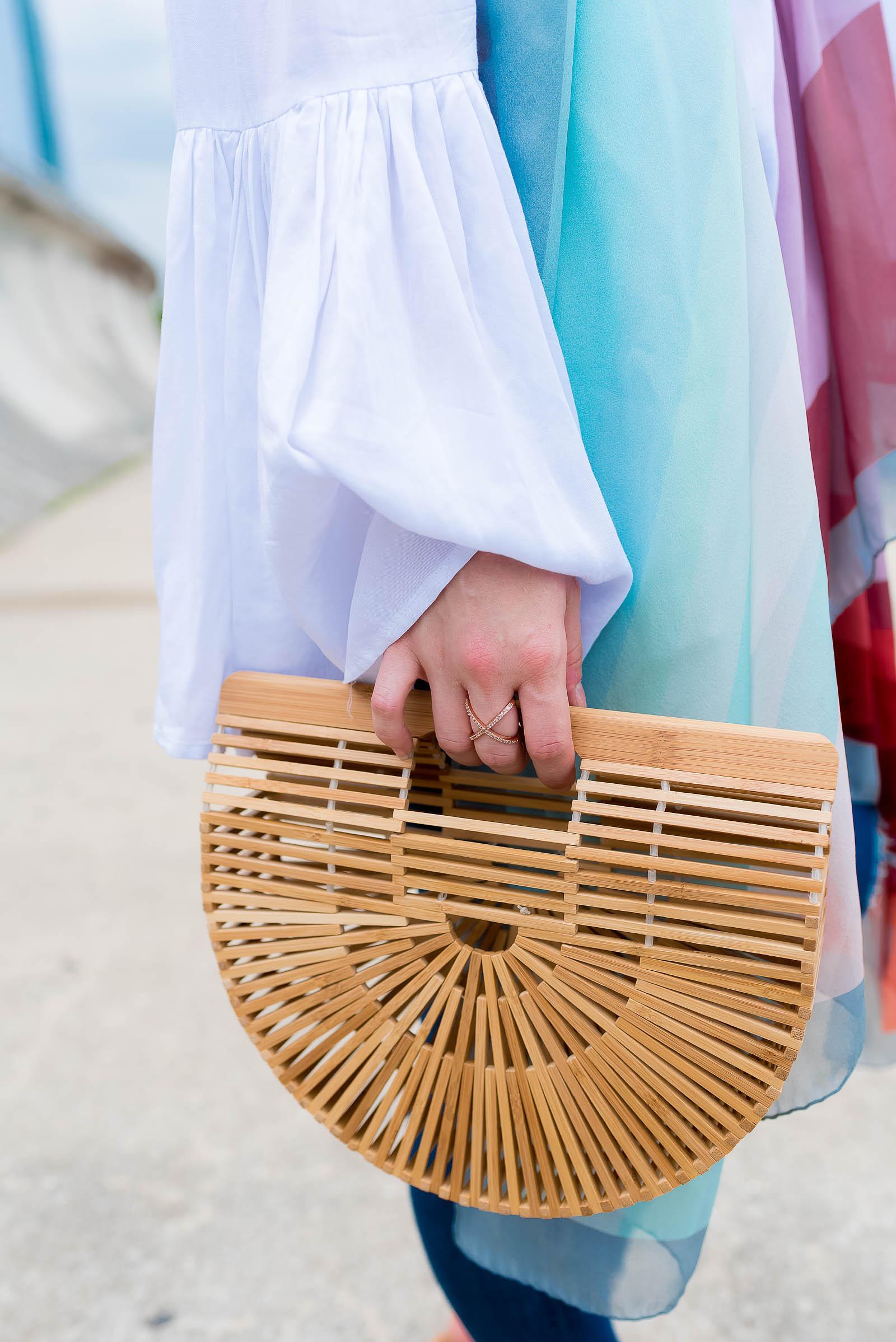 Cult Gaia Ark Bag Chic Summer Outfit