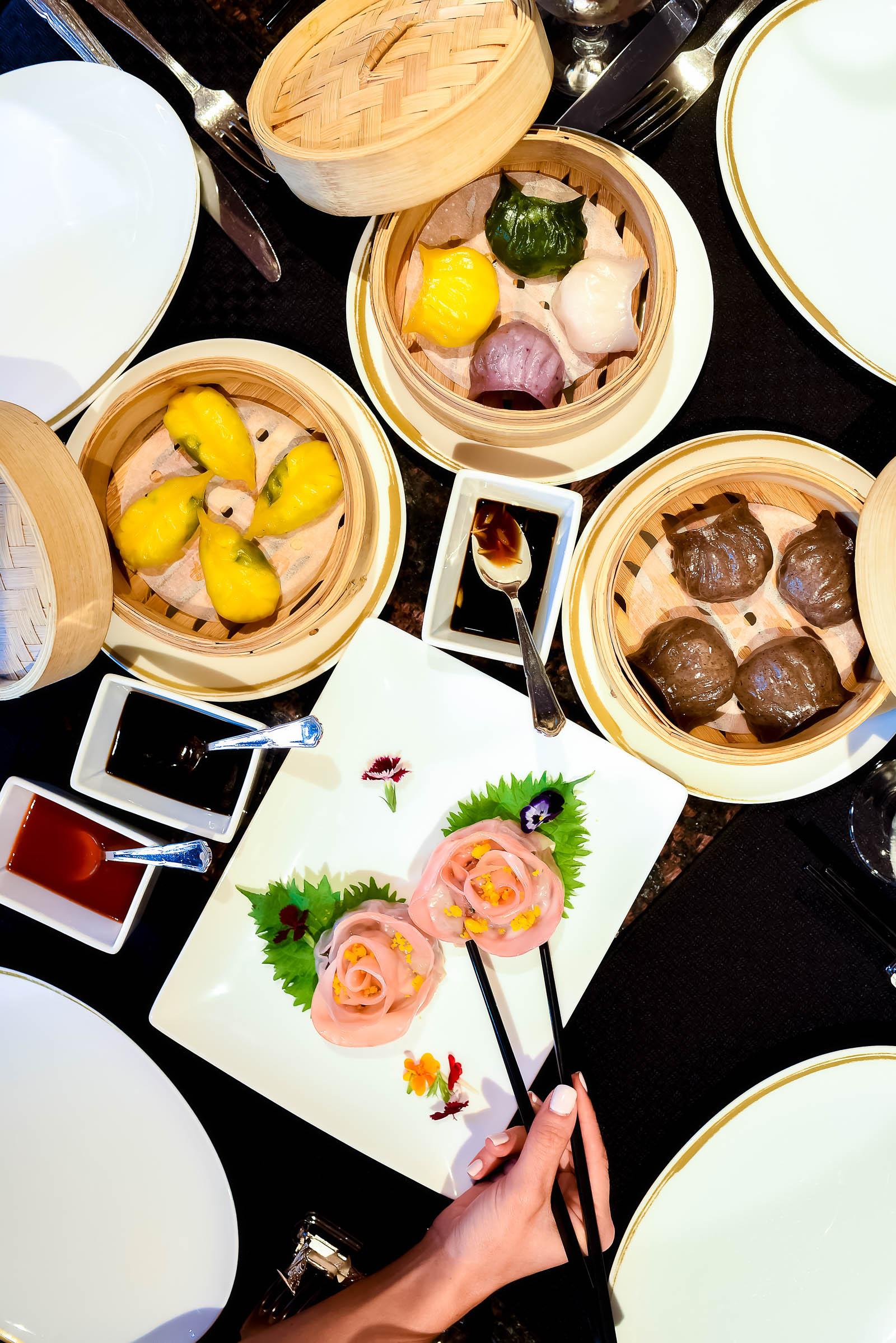 Peninsula Chicago Hotel Girl's Staycation Shanghai Terrace Dim Sum