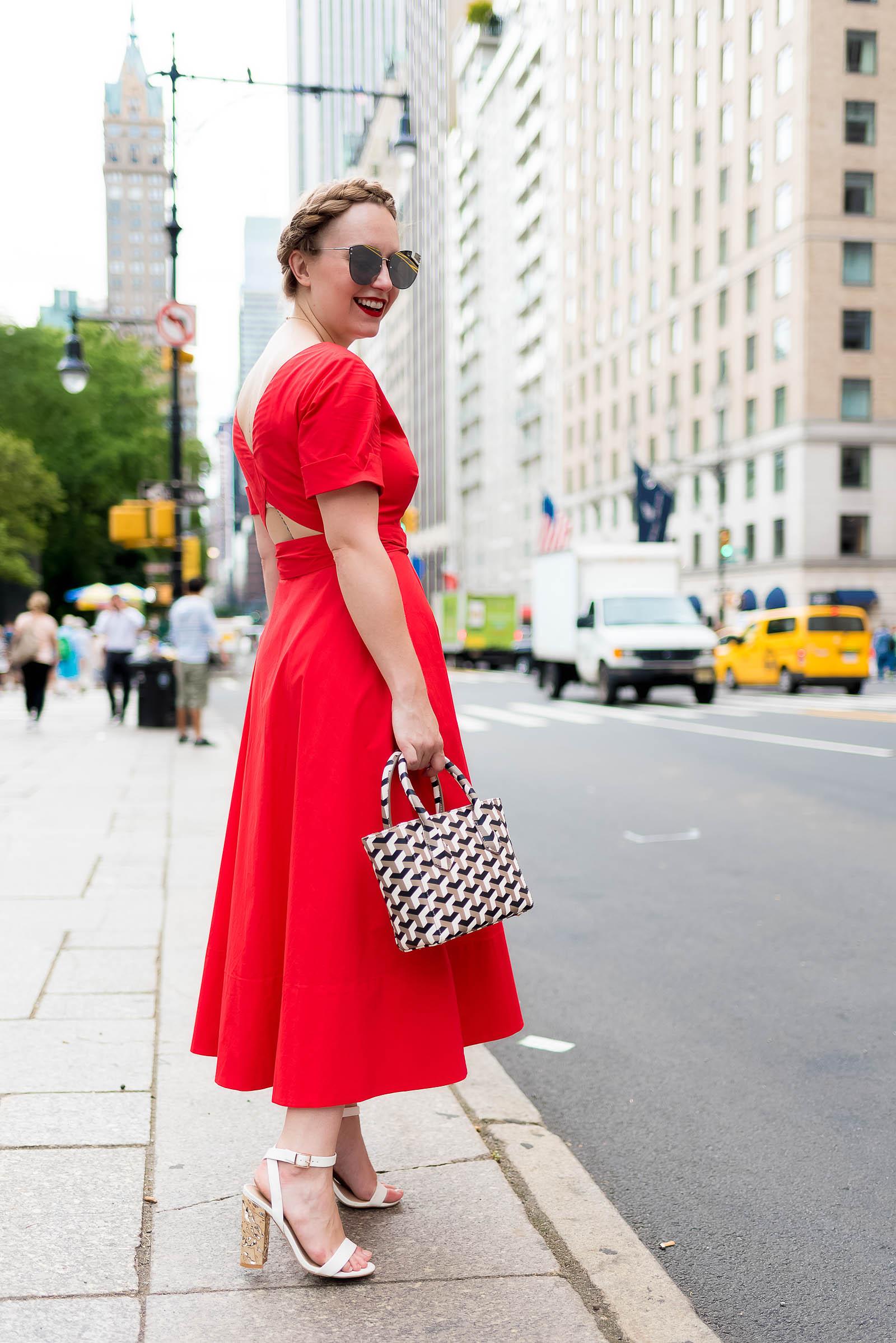 Saloni Dress NYC Street Style