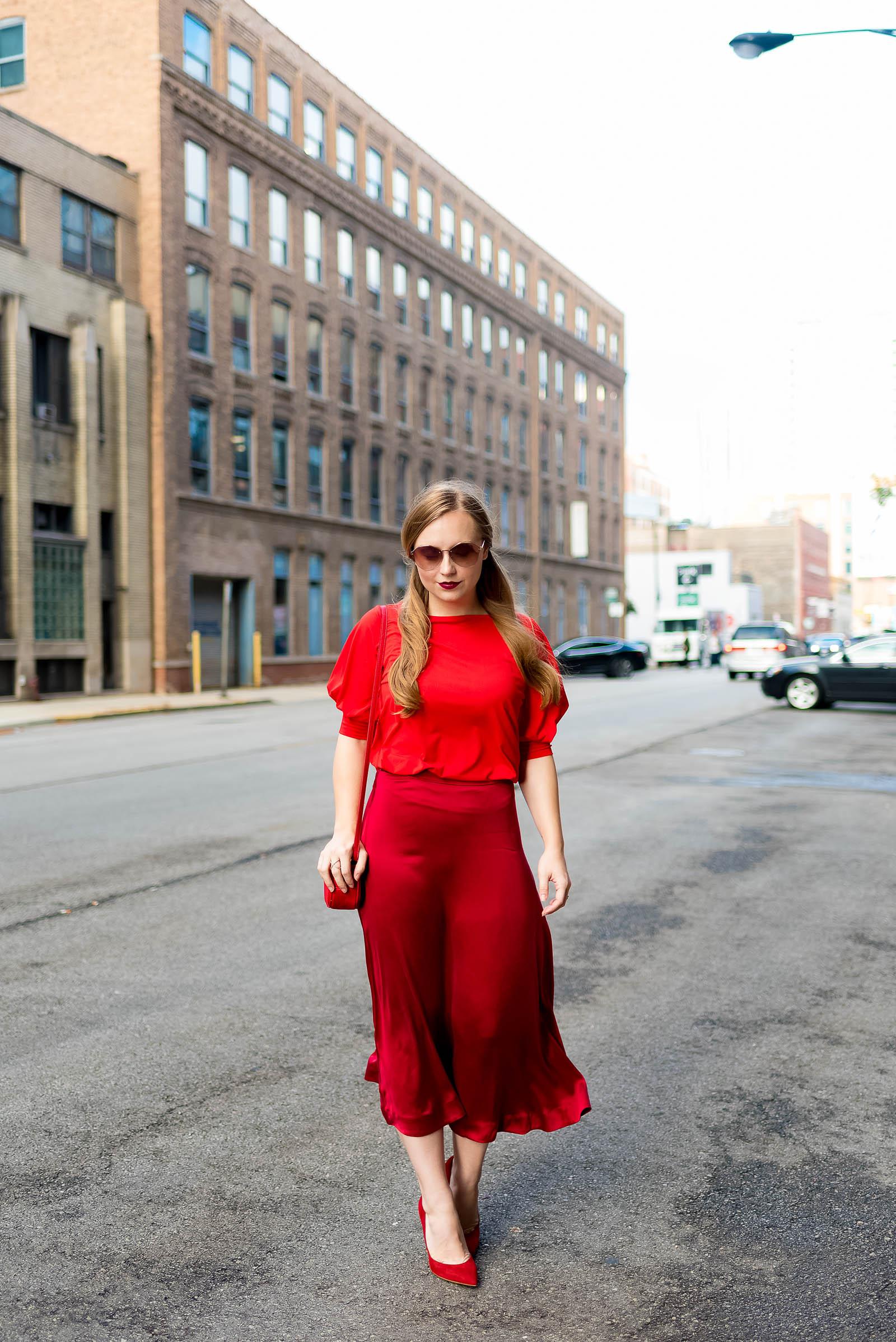 All Red Fall Outfit