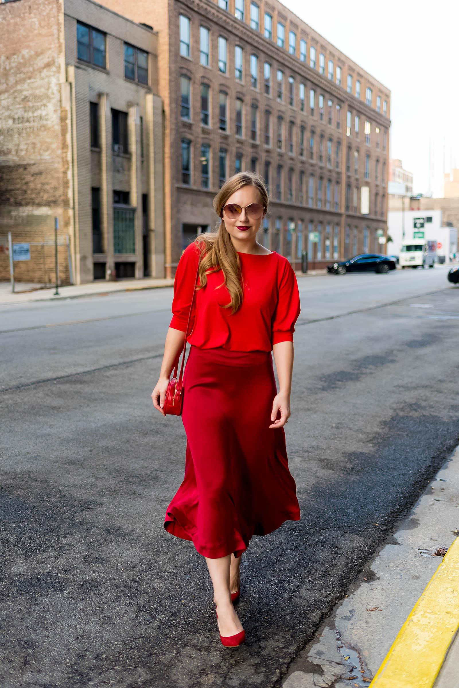 All Red Fall Outfit