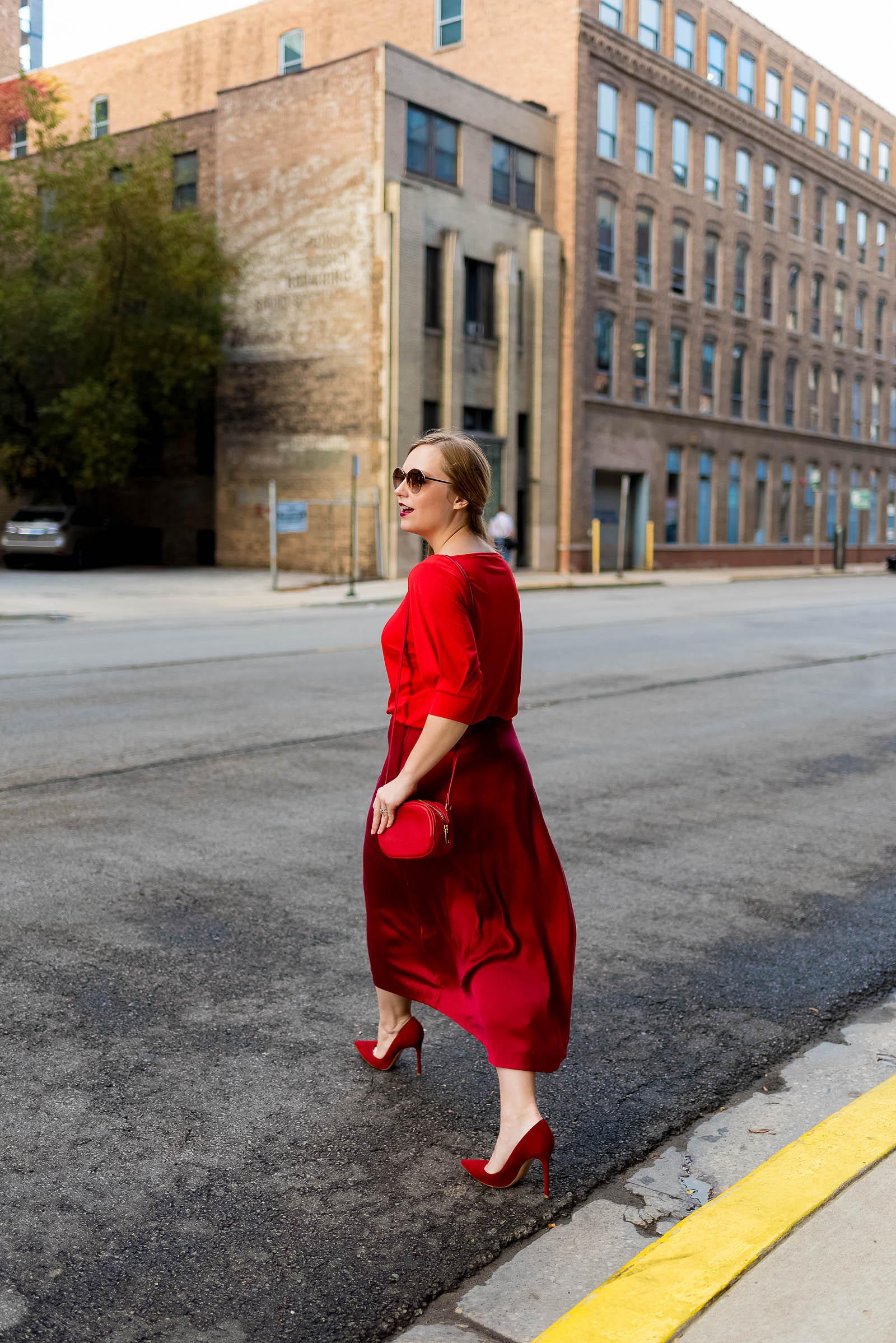 All Red Fall Outfit