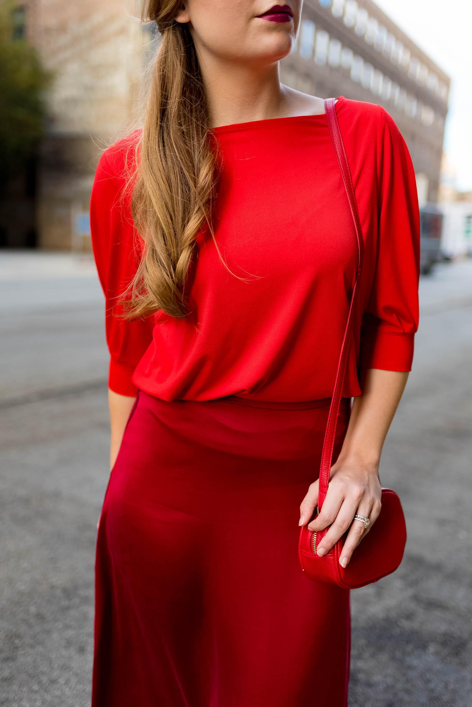 All Red Fall Outfit