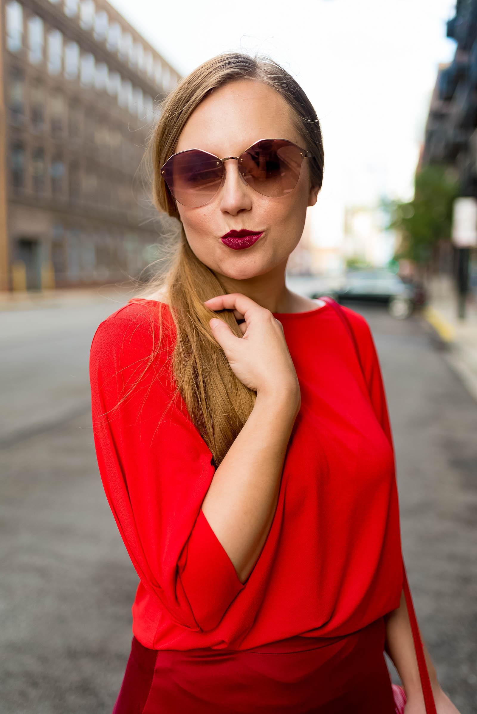 All Red Fall Outfit