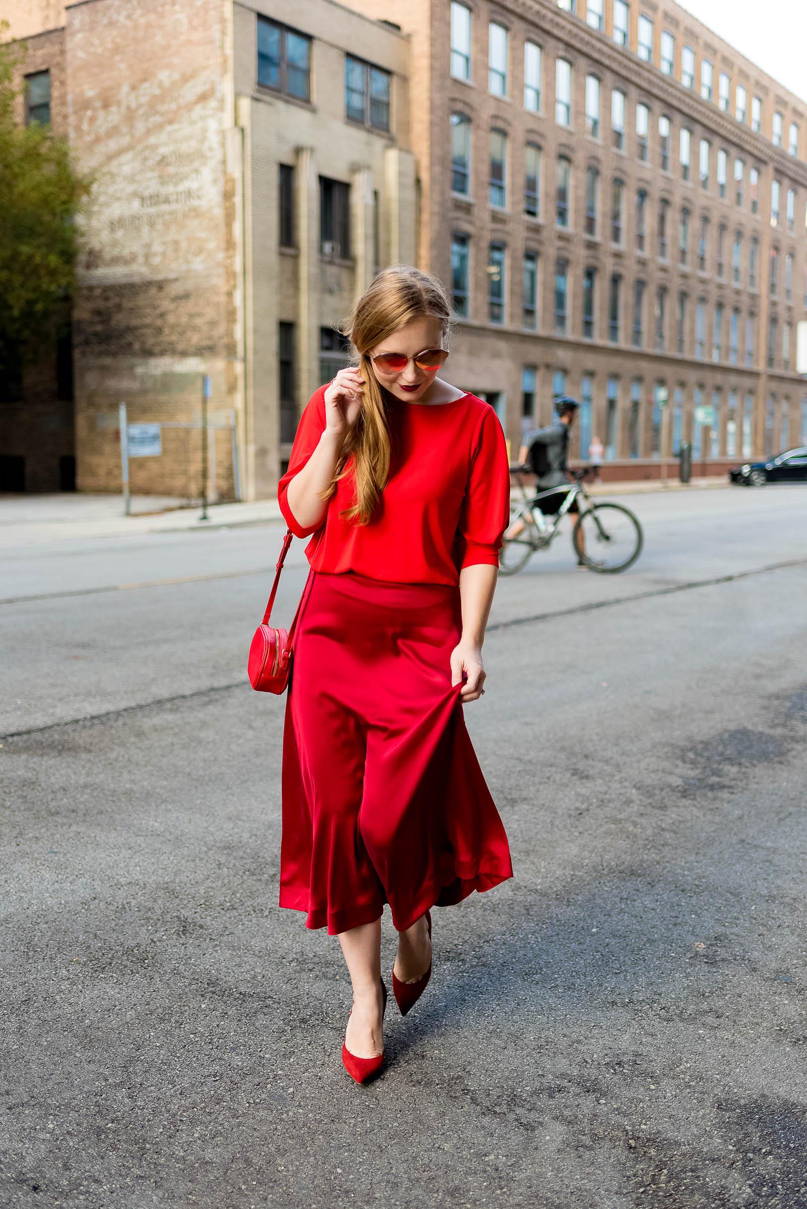 All Red Fall Outfit