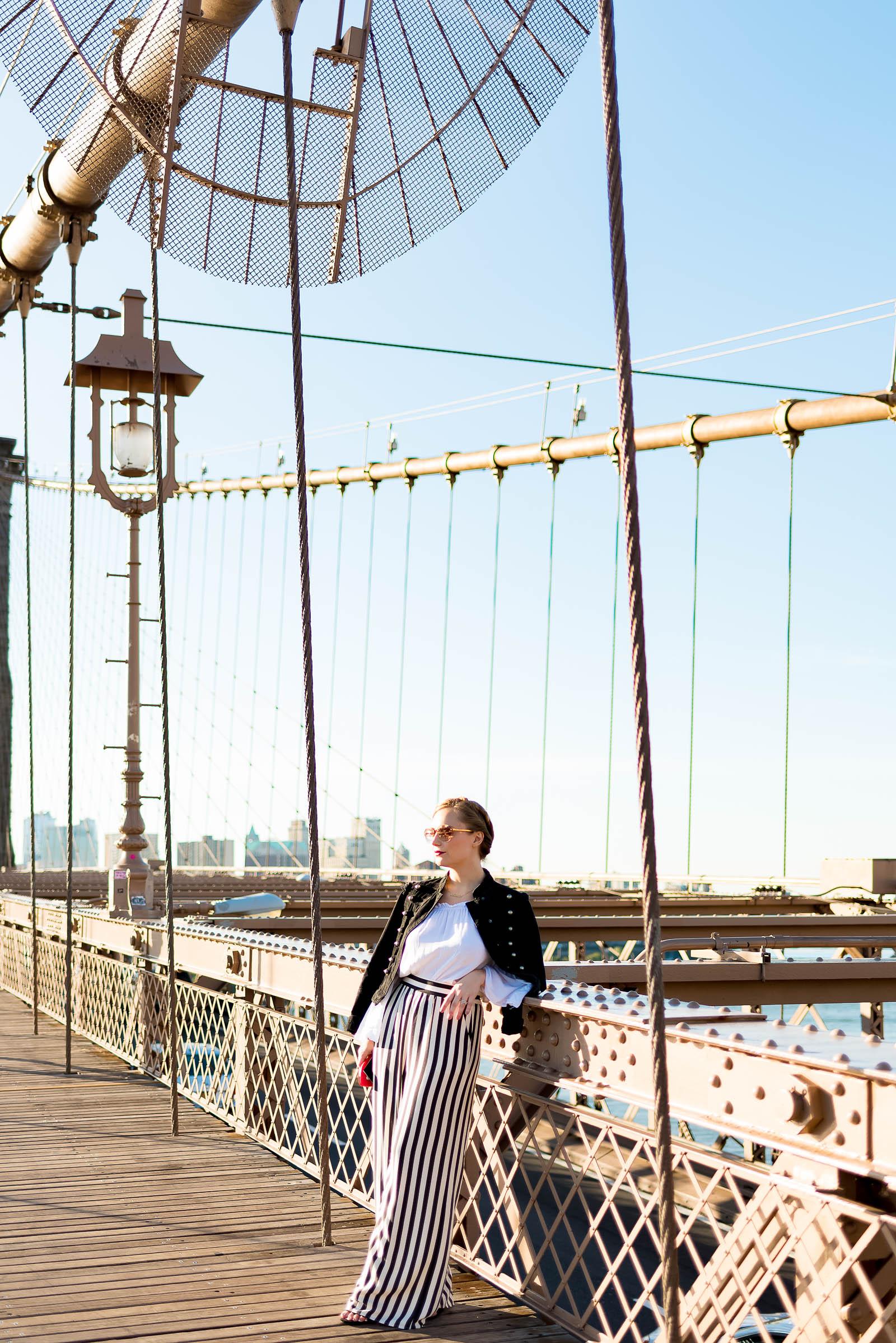 Brooklyn Bridge NYC Outfit