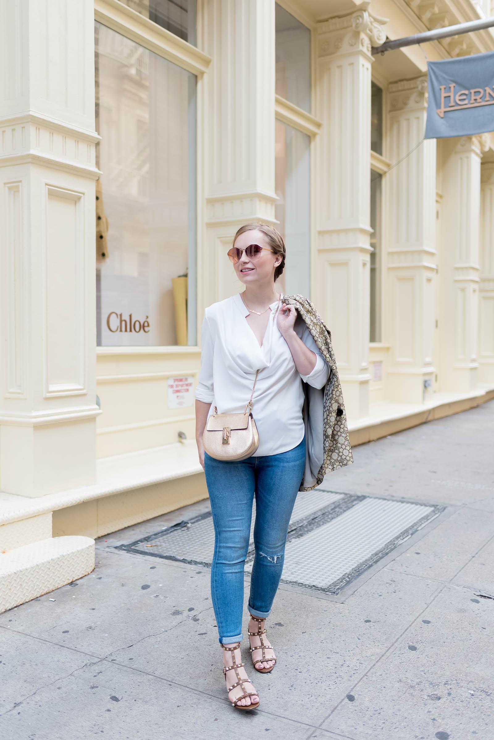 NYFW Soho Street Style in Jeans
