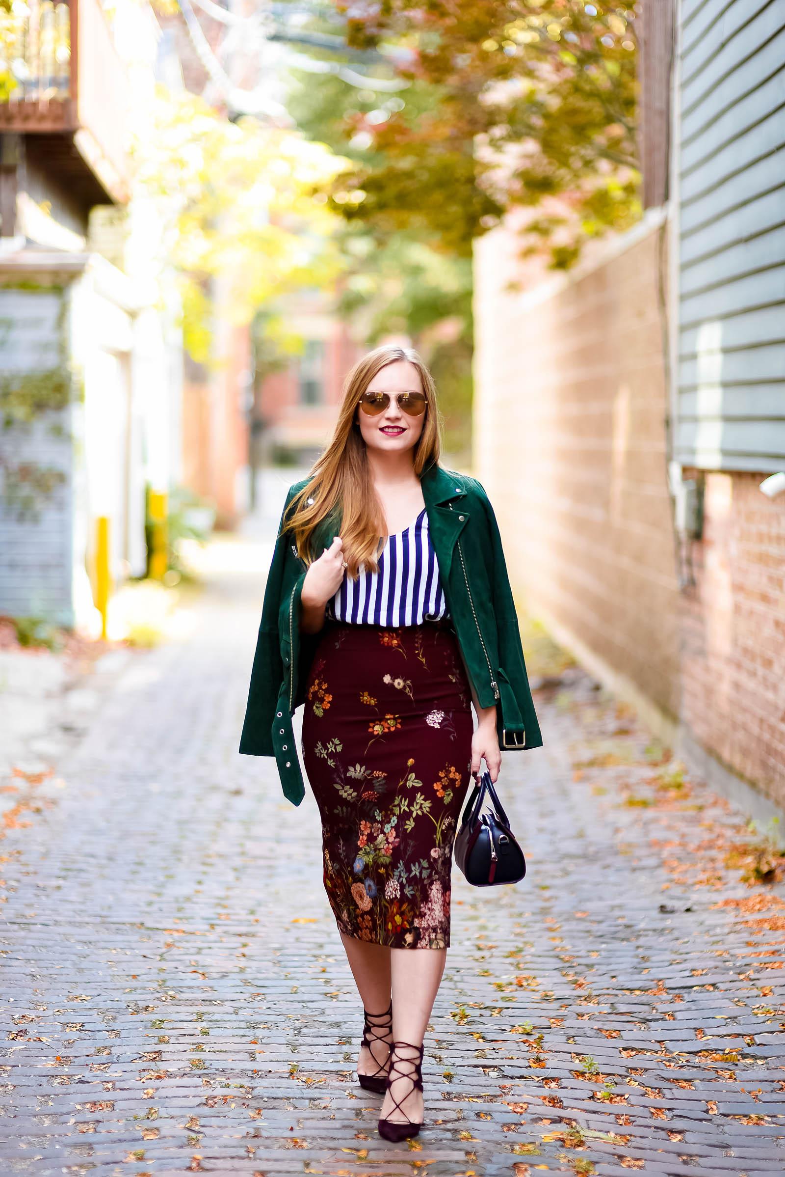 Fall Florals & Stripes - Sed Bona