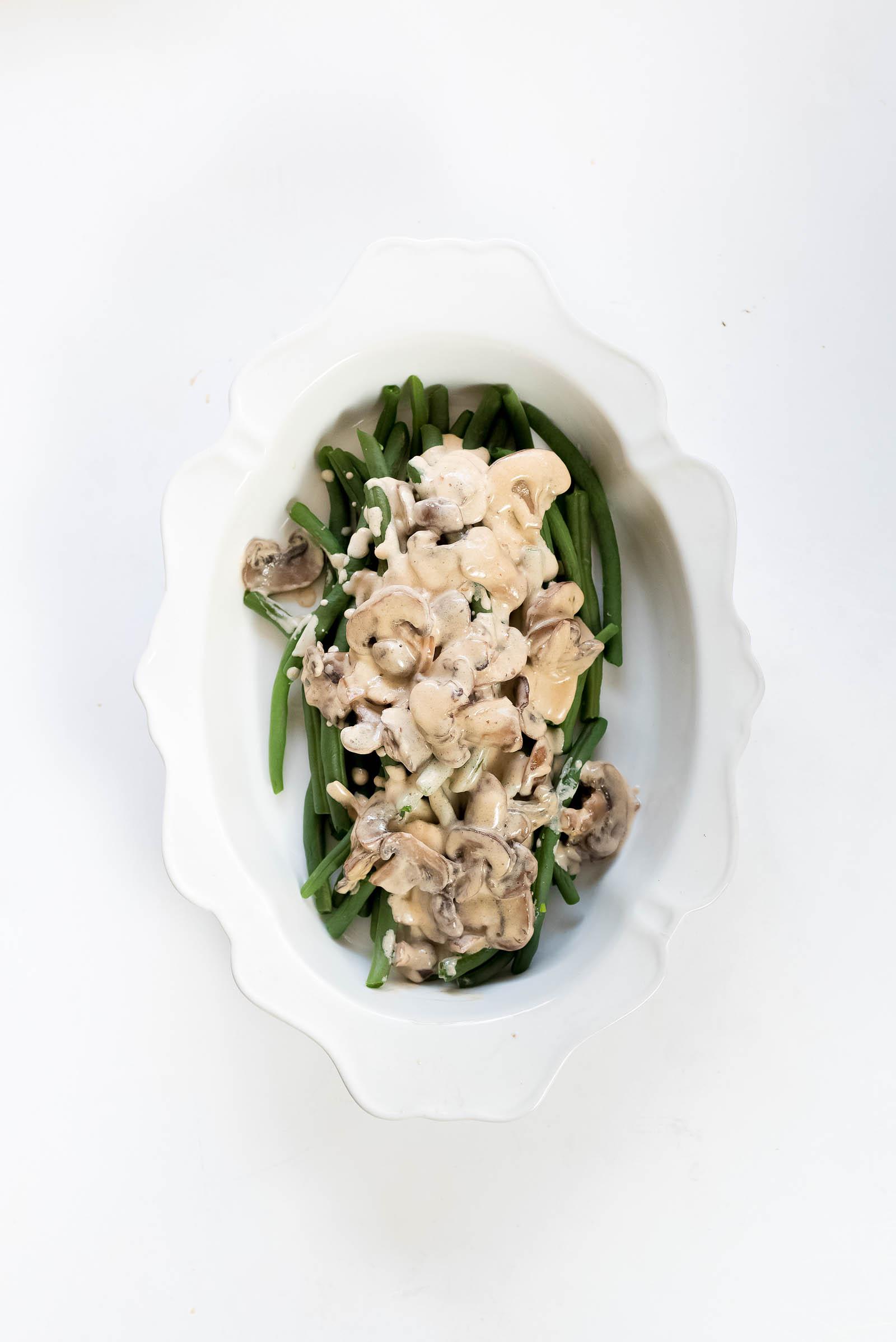 Deconstructed Green Bean Casserole Thanksgiving Recipe