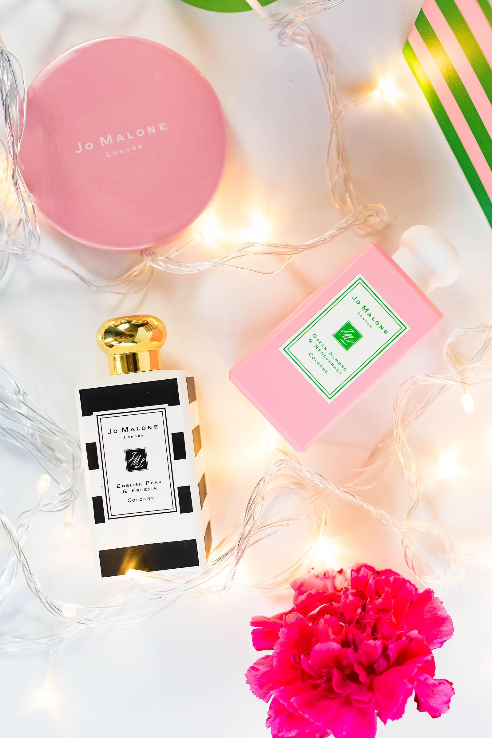 Jo Malone London Green Almond And Redcurrant Cologne and Christmas Candle
