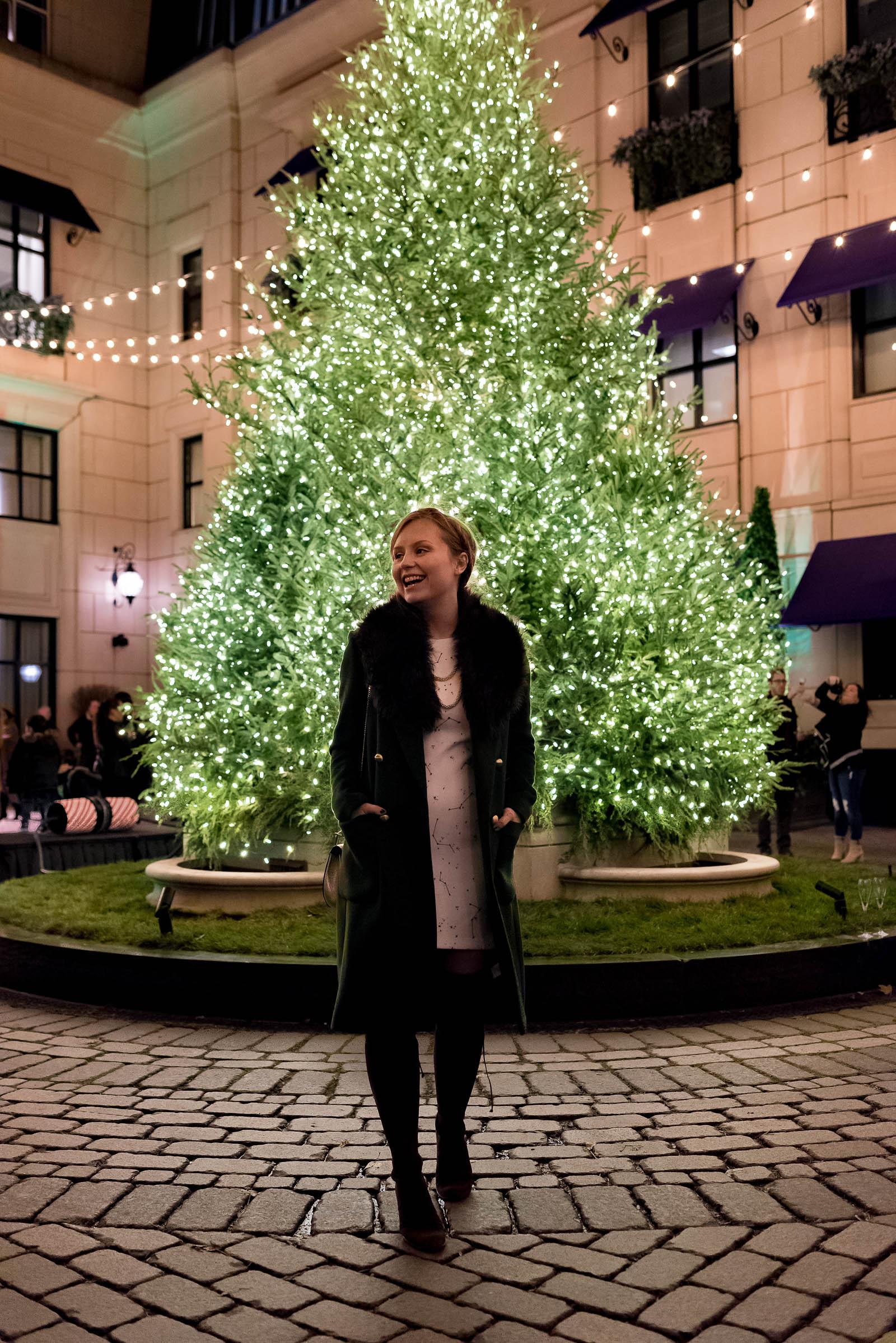 Waldorf Astoria Chicago Christmas Tree Lighting 2017