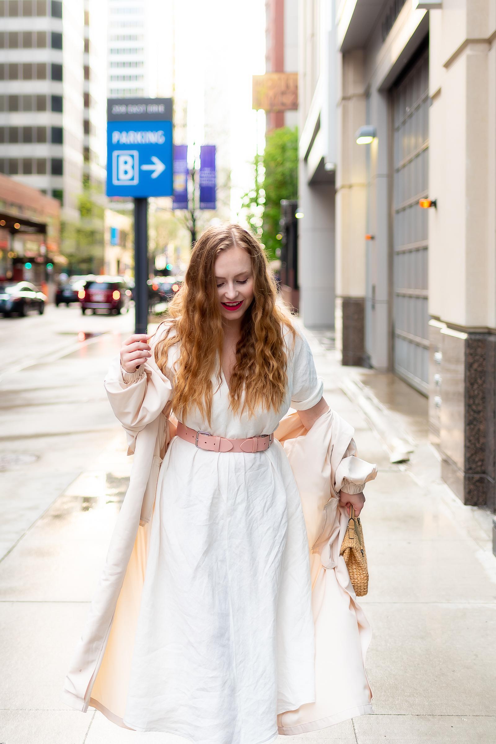 White Linen Spring Outfit
