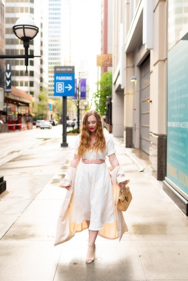 White Linen Spring Outfit