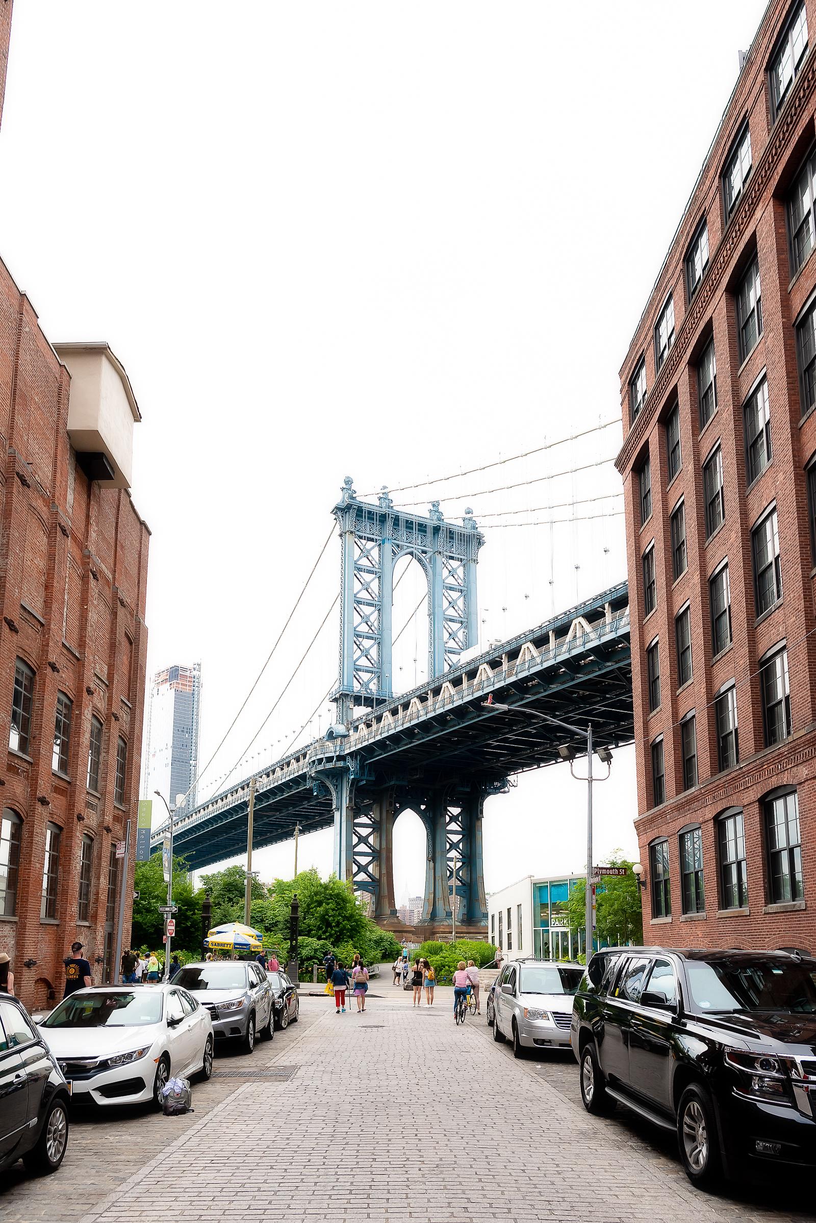 Manhattan Bridge View Brooklyn
